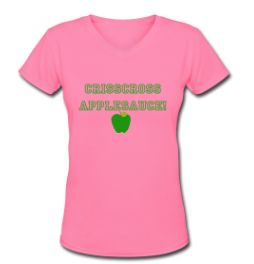 http://teacherscloset.spreadshirt.com/crisscross-applesauce-pink-and-green-A14353503/customize/color/194