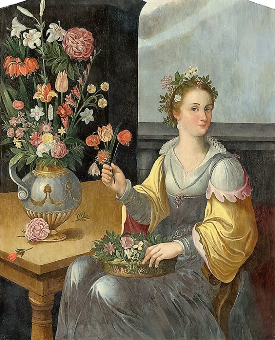 It's About Time 1580 Female Personification of Spring Flora, Goddess
