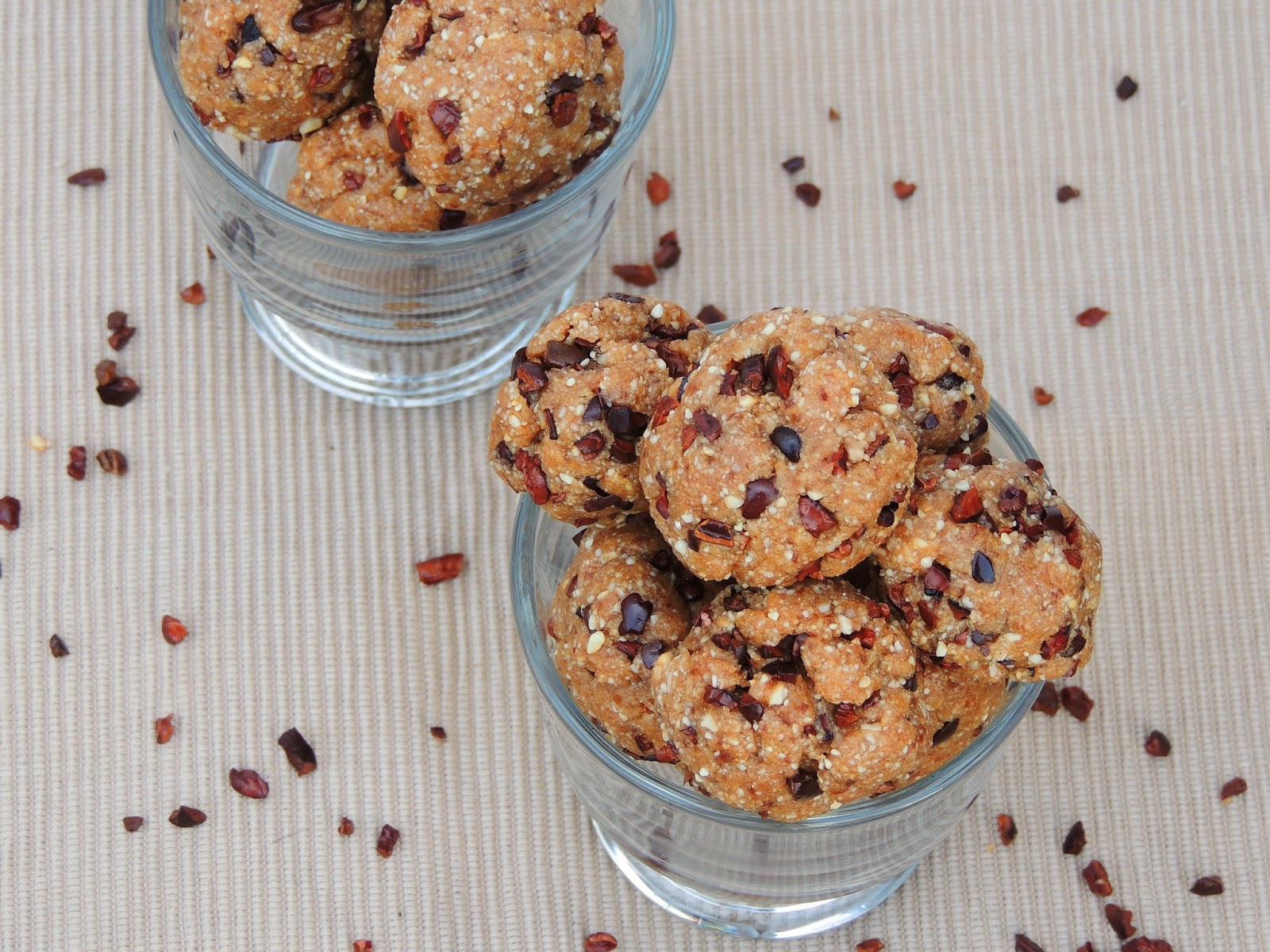 The Seasoned Chef Cashew Cookie Dough Balls Vegan/Raw
