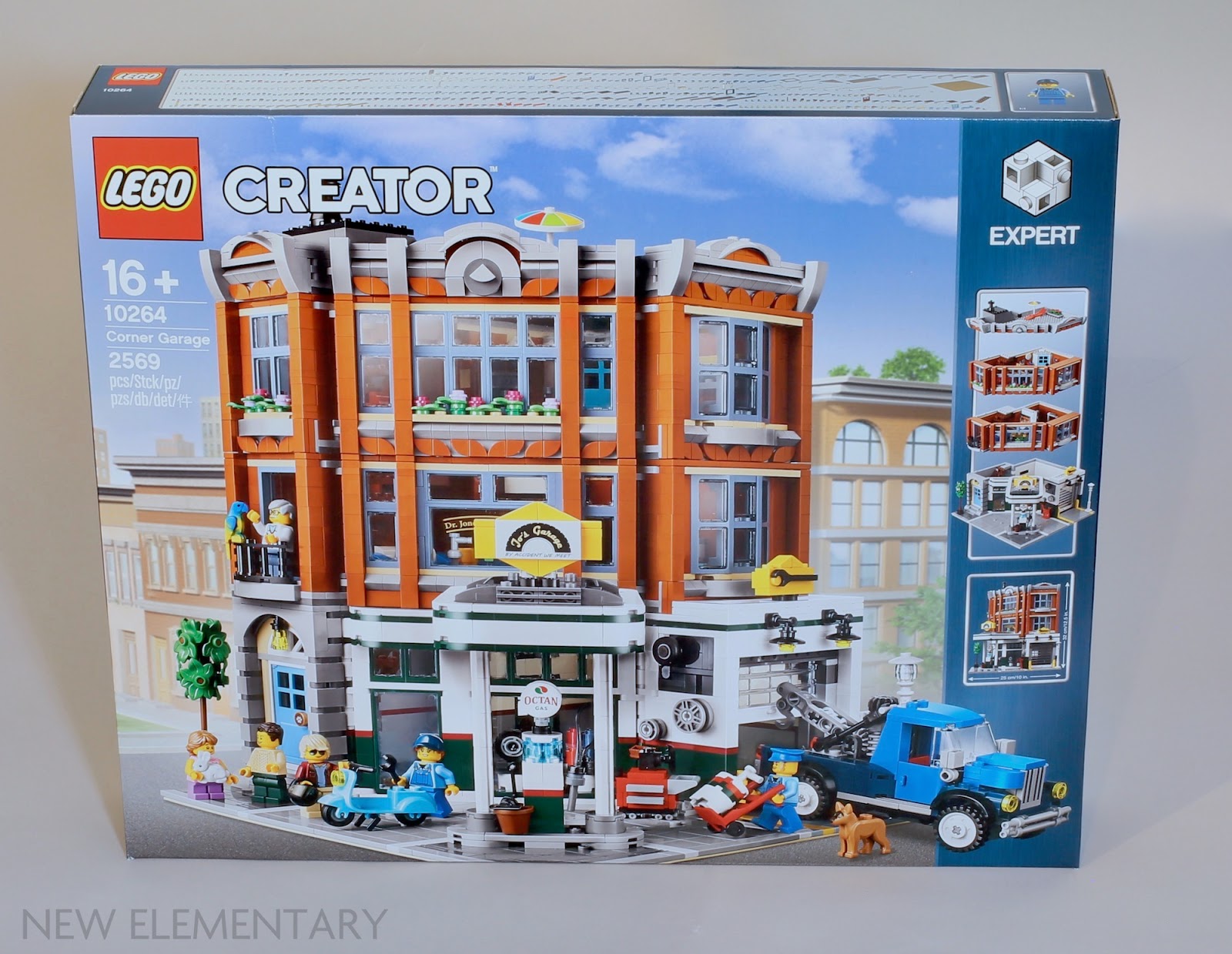 LEGO® Creator Expert 10264 Corner Garage: the new parts