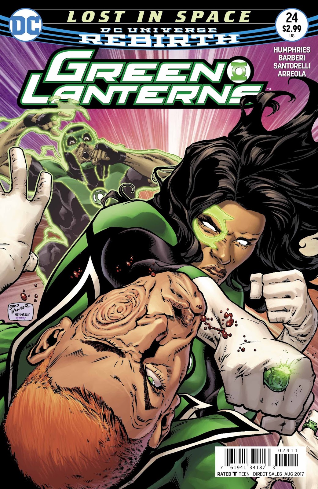 Weird Science DC Comics Green Lanterns 24 Review and *SPOILERS*
