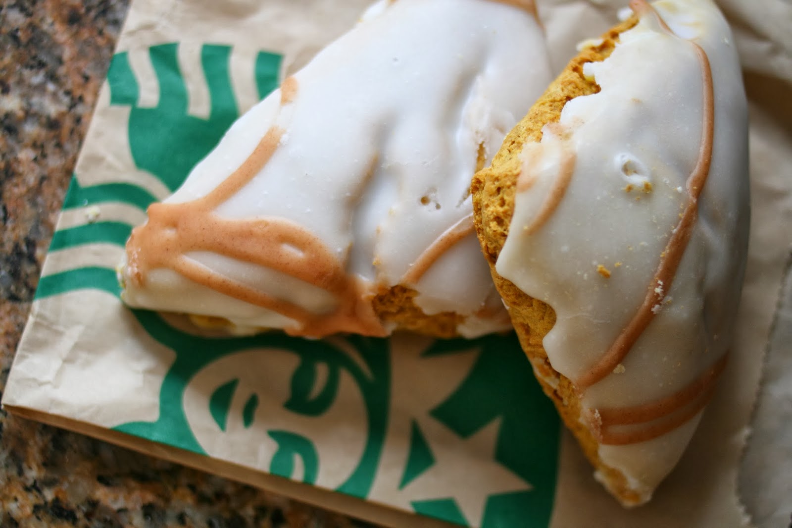 The Larson Lingo Starbucks {Copycat} Pumpkin Scones