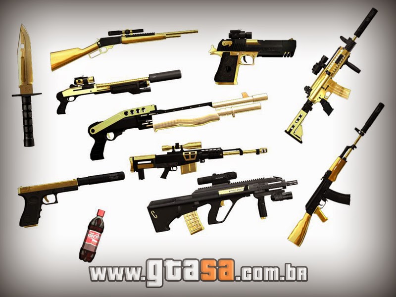 Armas do GTA 5 - download de arma de mods para o GTA V