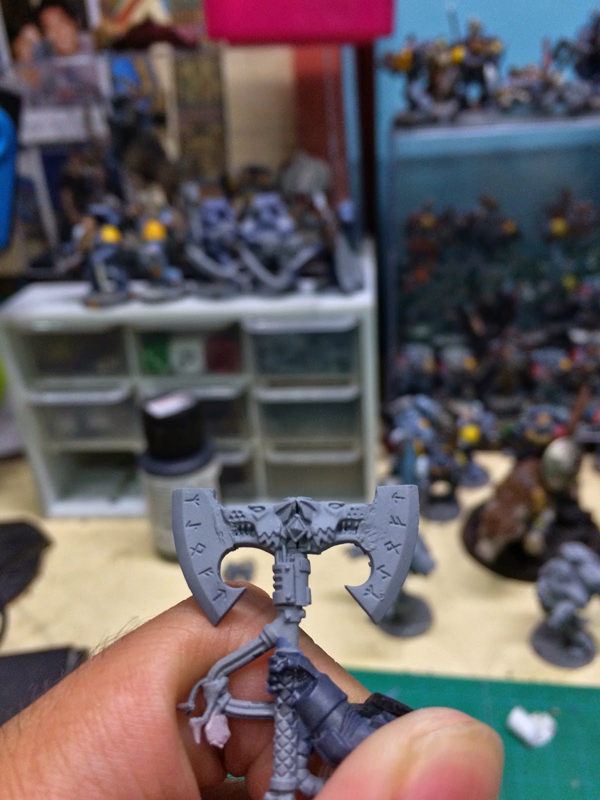 The Jarl of 8th: WIP: The Axe Morkai