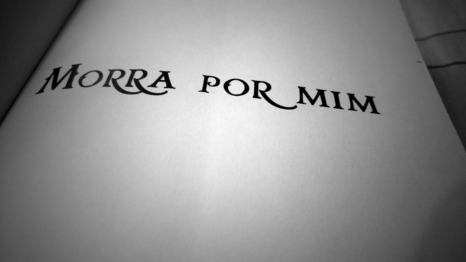 livro morra por mim livro morra por mim