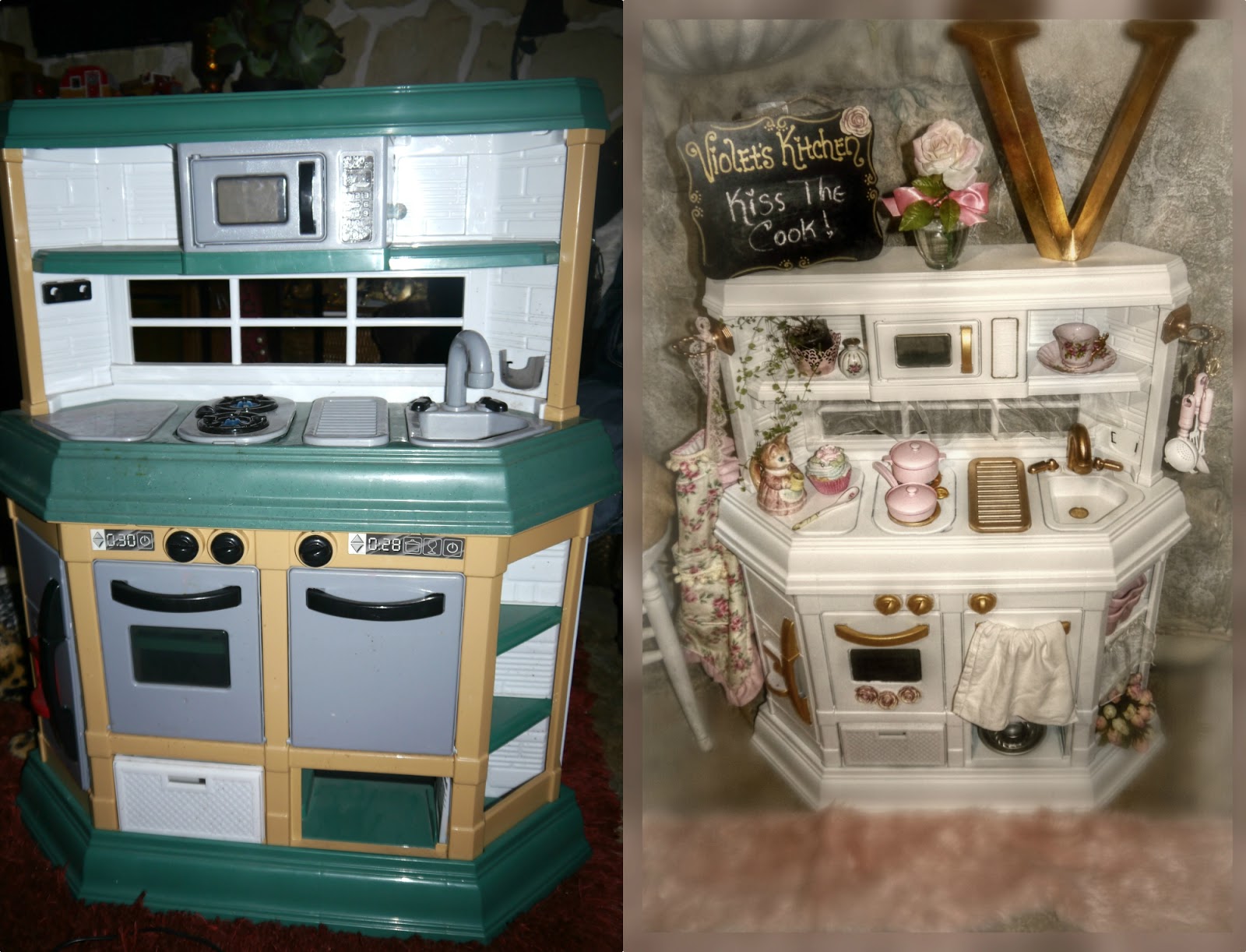 Suzy Homefaker Kids Play Kitchen Redo Makeover