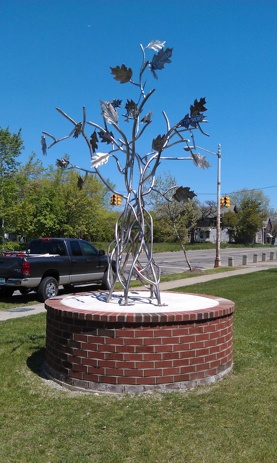 Joshua Russell Custom Metal Art Sculptures and Fabrication "Tree of