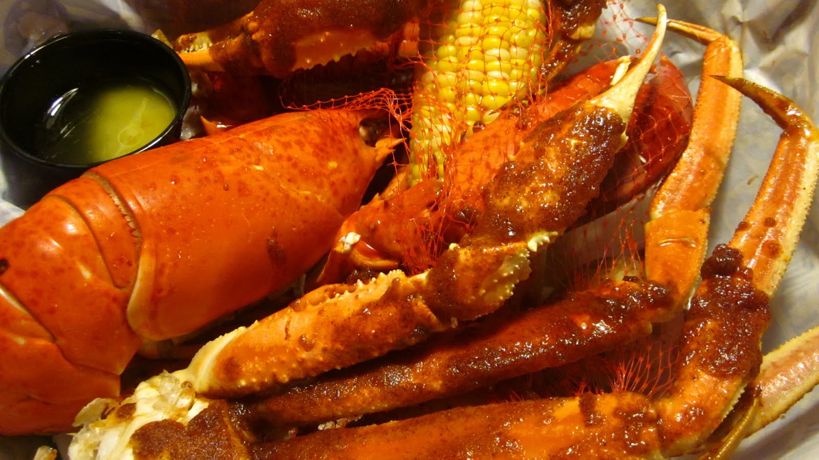 My Kitchen Diary Καβούρια και θαλασσινά / Joe's Crab Shack (Pittsburgh