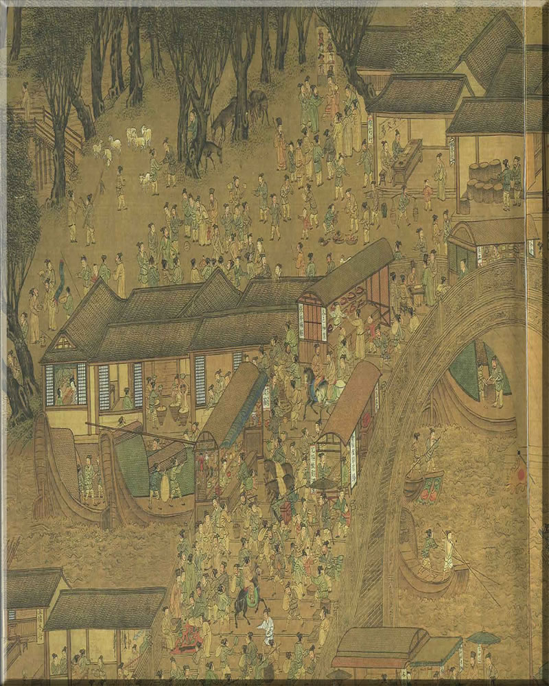 MONGOLS CHINA AND THE SILK ROAD A Riverside Scene At Qingming Festival