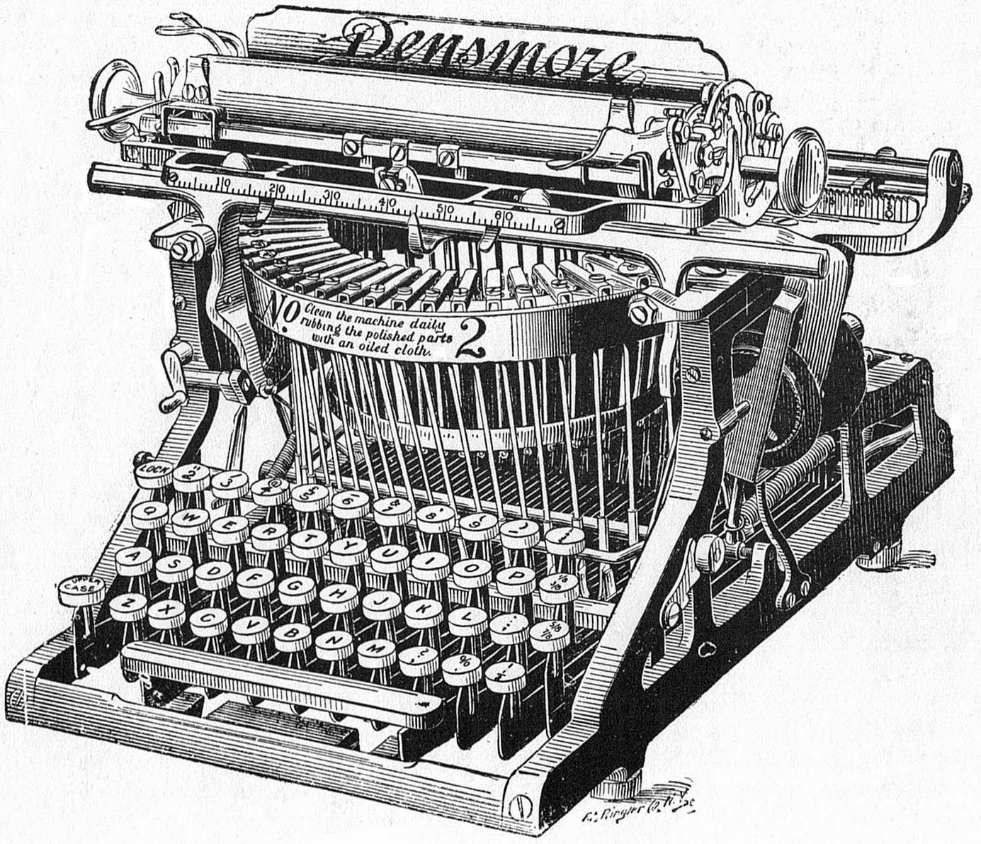Crawford Messenger The Story of James Densmore and the First Typewriter