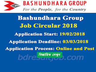 Bashundhara Group Security Job Circular 2018