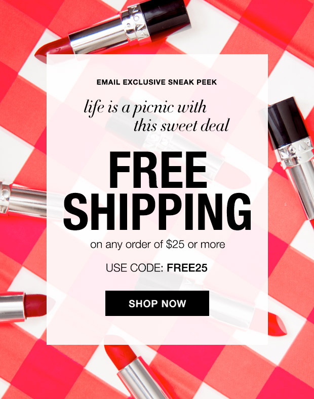 Avon Free Shipping Offer August 2016