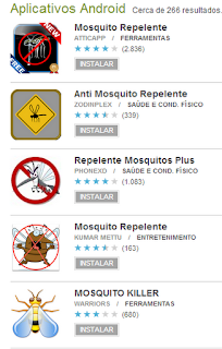 app android para espantar mosquitos, fraude