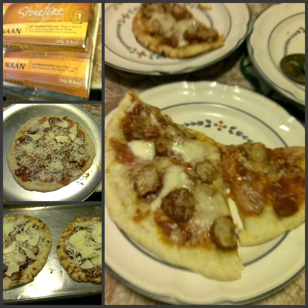 stonefire pizza collage