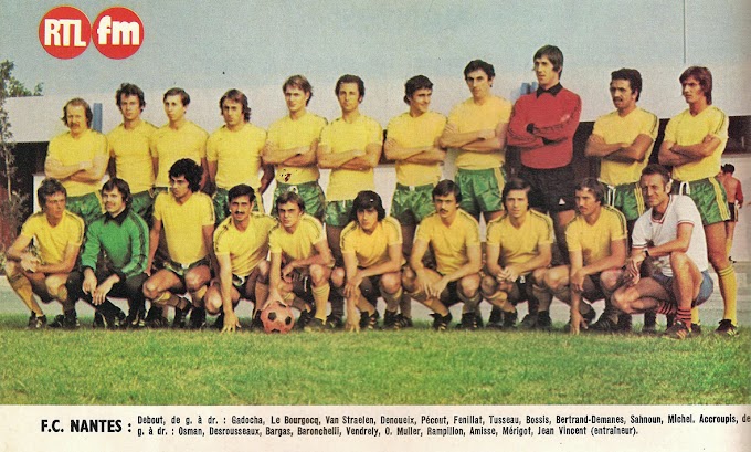 F.C NANTES 1976-77.