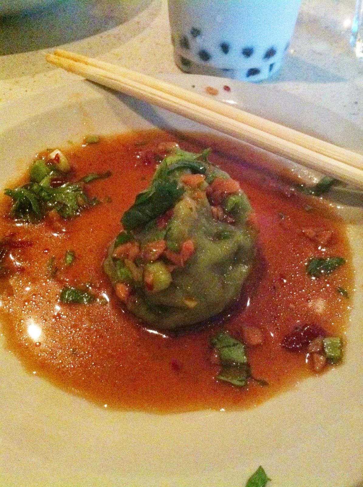 The Real Vegan Chronicle Restaurant Review (Vegan Perspective) Blue Koi