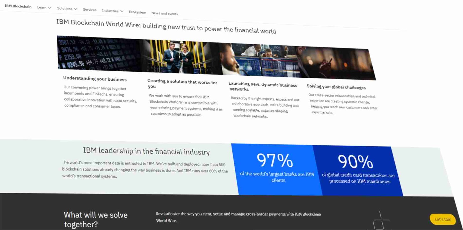 IBM launches IBM World Wire, a New Blockchain Enabled Global Payment
