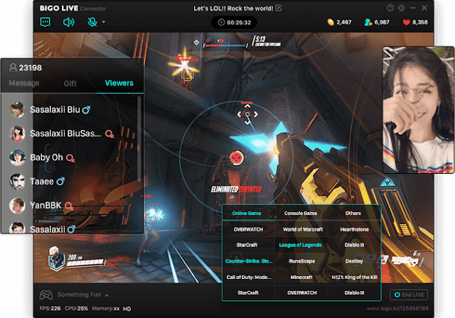 Cara Live Streaming BIGO Sambil Memainkan Game Android Dan PC tomsheru Cara Live Streaming BIGO Sambil Memainkan Game Android Dan PC tomsheru