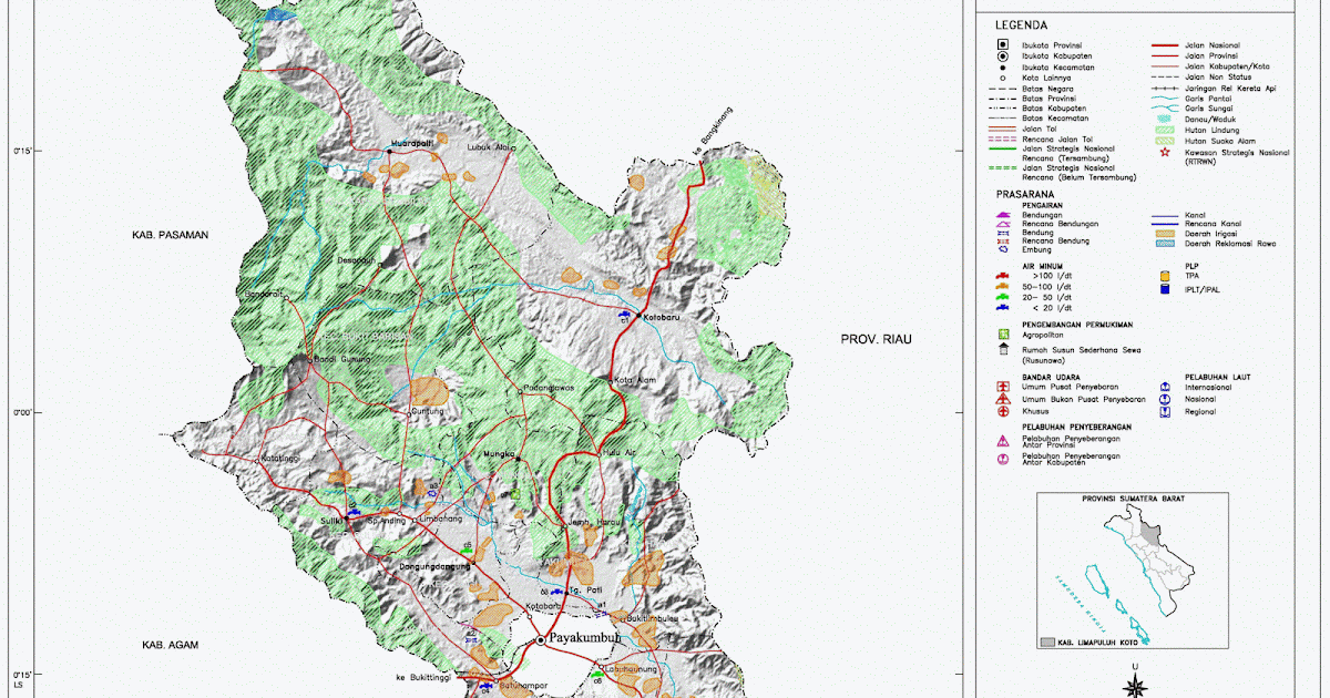 Download Peta Wilayah Kabupaten Kampar Images