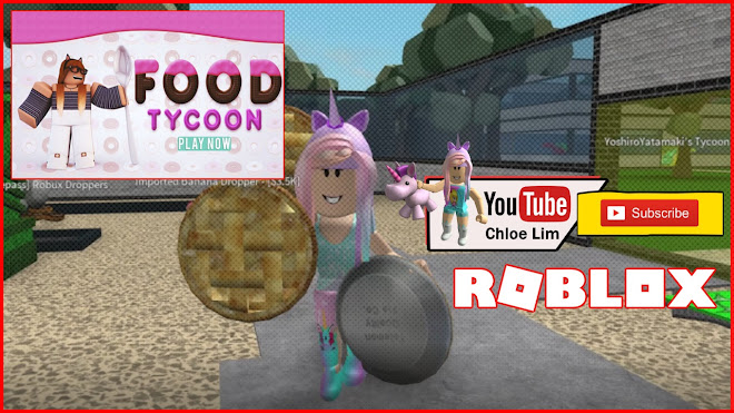 Chloe Tuber Roblox Food Tycoon Gameplay Pie Fights And Building To Pineapple Island - pie does roblox