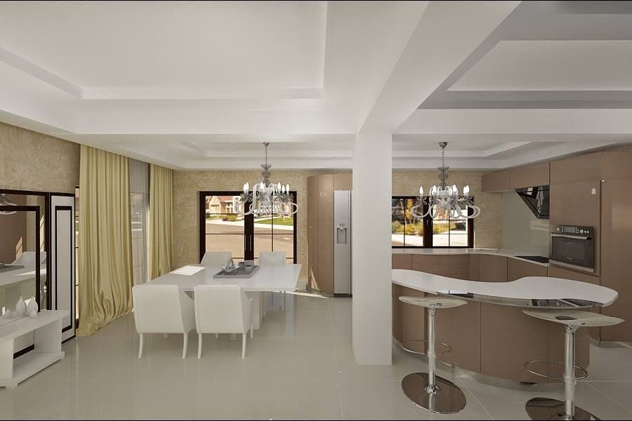 Design interior living vila moderna Constanta - Arhitect designer interior