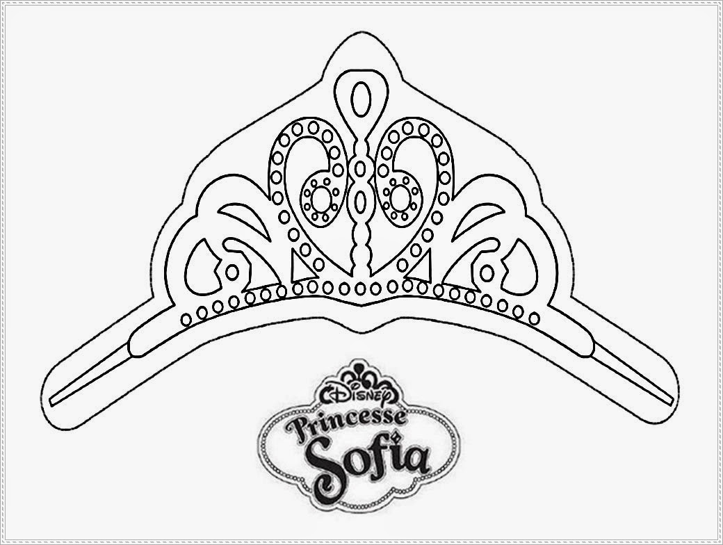 Gambar Princess Sofia Coloring Pages Sketch Page View Larger Image