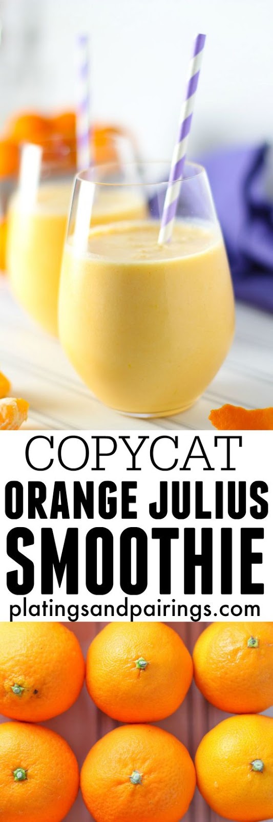 Clementine Smoothie Orange Julius Copycat Tasty Kitchen Recipes