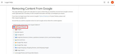 Cara Melaporkan Blog Copy Paste ke Google DMCA