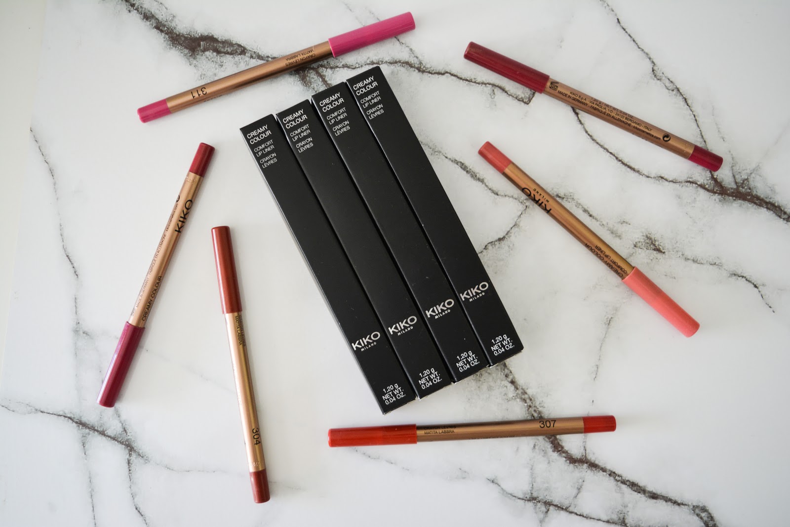 Kiko Creamy Colour Comfort Lip Liner 2 Pink Ivory Makeup