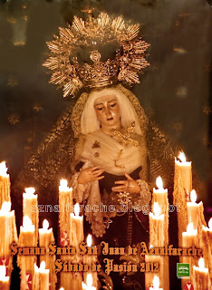 Cartel de la Semana Santa de San Juan de Aznalfarache 2012 - Nuestra Señora de los Dolores