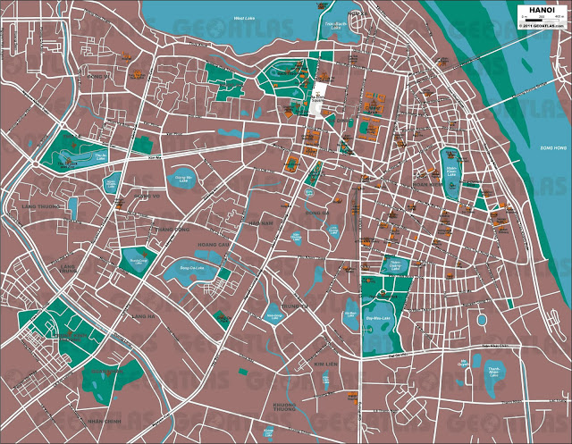 Hanoi map