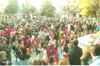 Fiesta carnaval Binéfar.