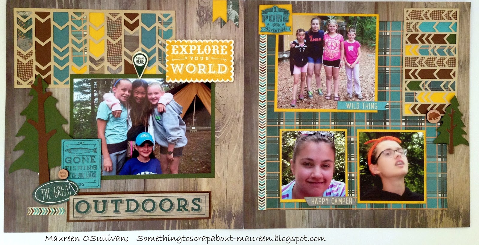 Let's Give 'em Something to Scrap About! CTMH Timberline with Artbooking