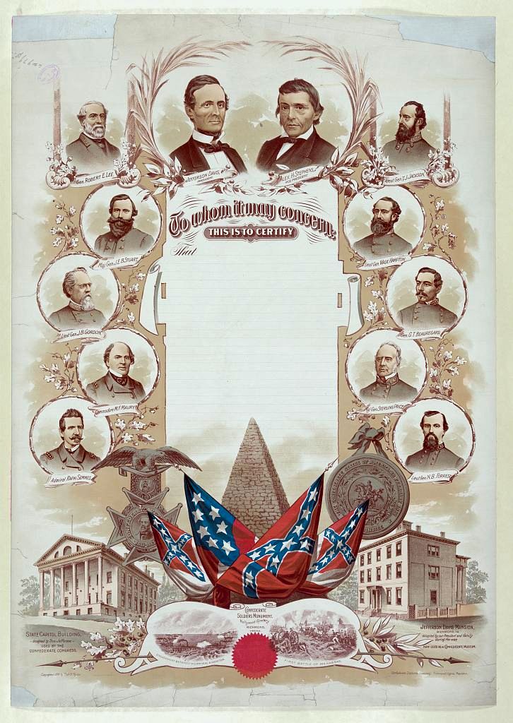THE SOUTH'S DEFENDER HISTORY AS IT HAPPENED List of Confederate Generals as of January 1862