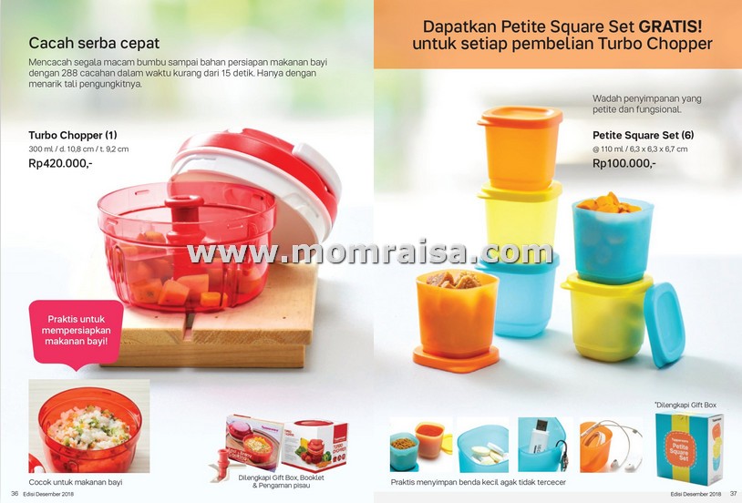 Katalog Tupperware Desember 2018 Promo Momraisa Com