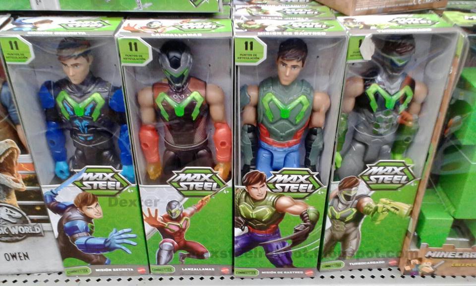 max steel figuras