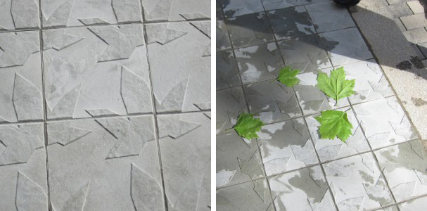 [Urban design] New tile  in Diagonal, New panot in Diagonal,Pavement in Barcelona 
