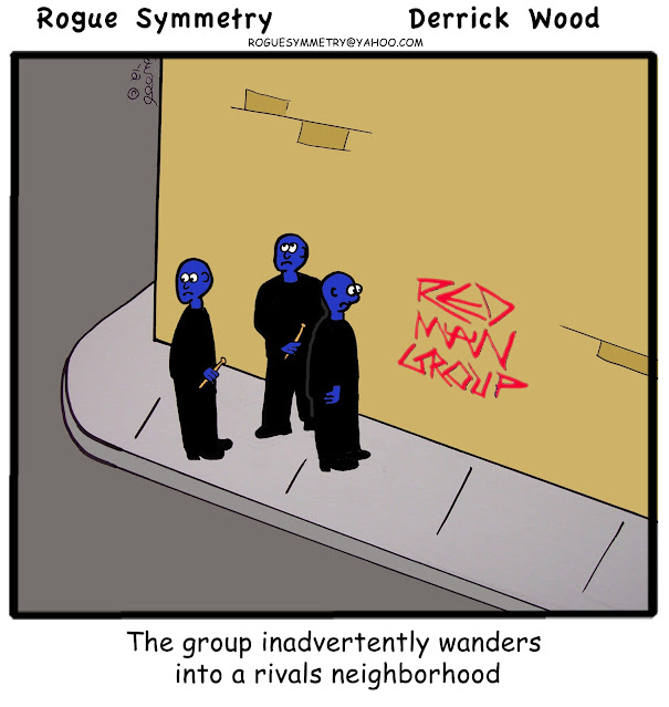 the blue man group cartoons comics jokes