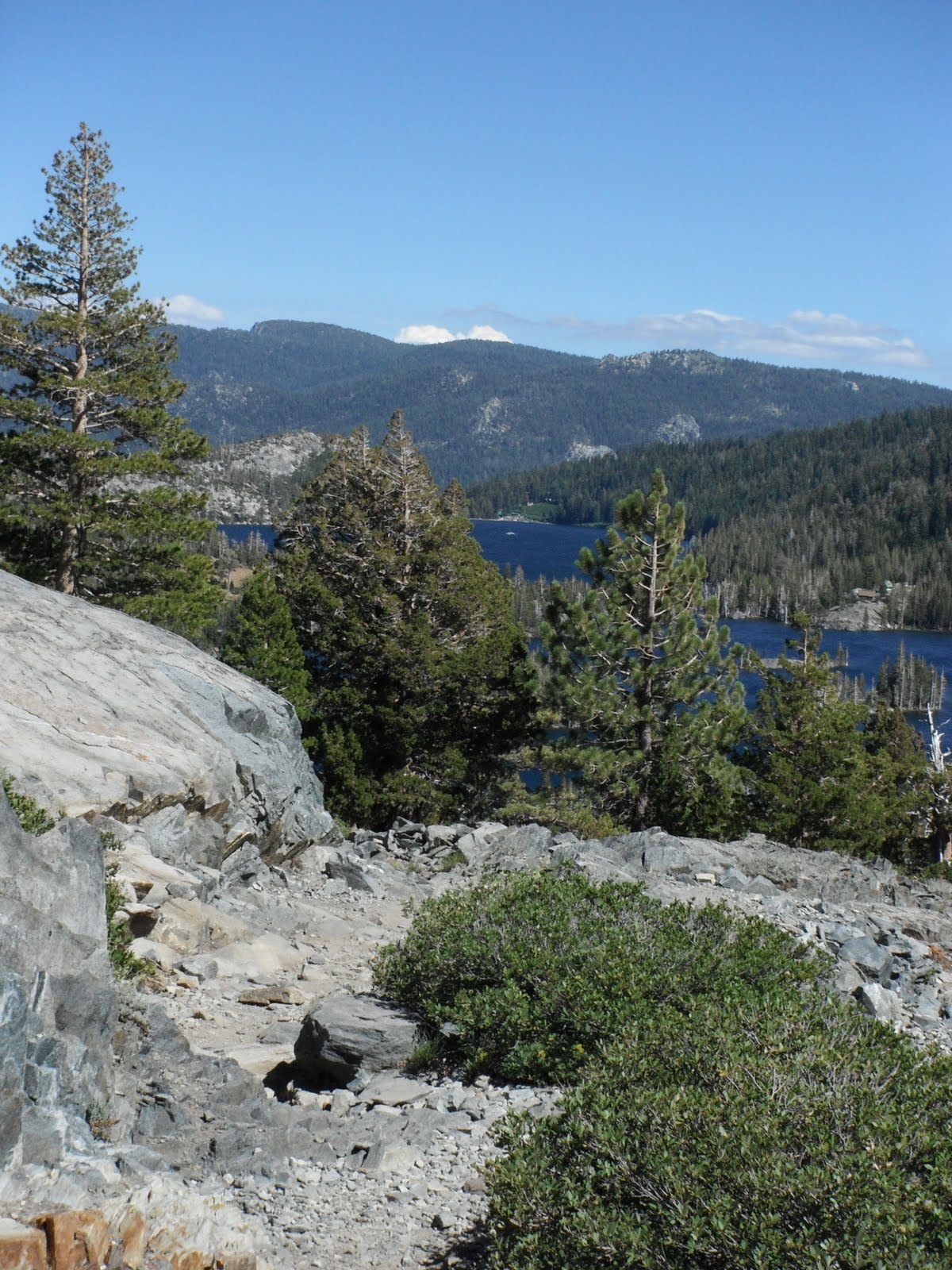 Daily Adventures PCT and TRT in Desolation Wilderness Echo Lakes to