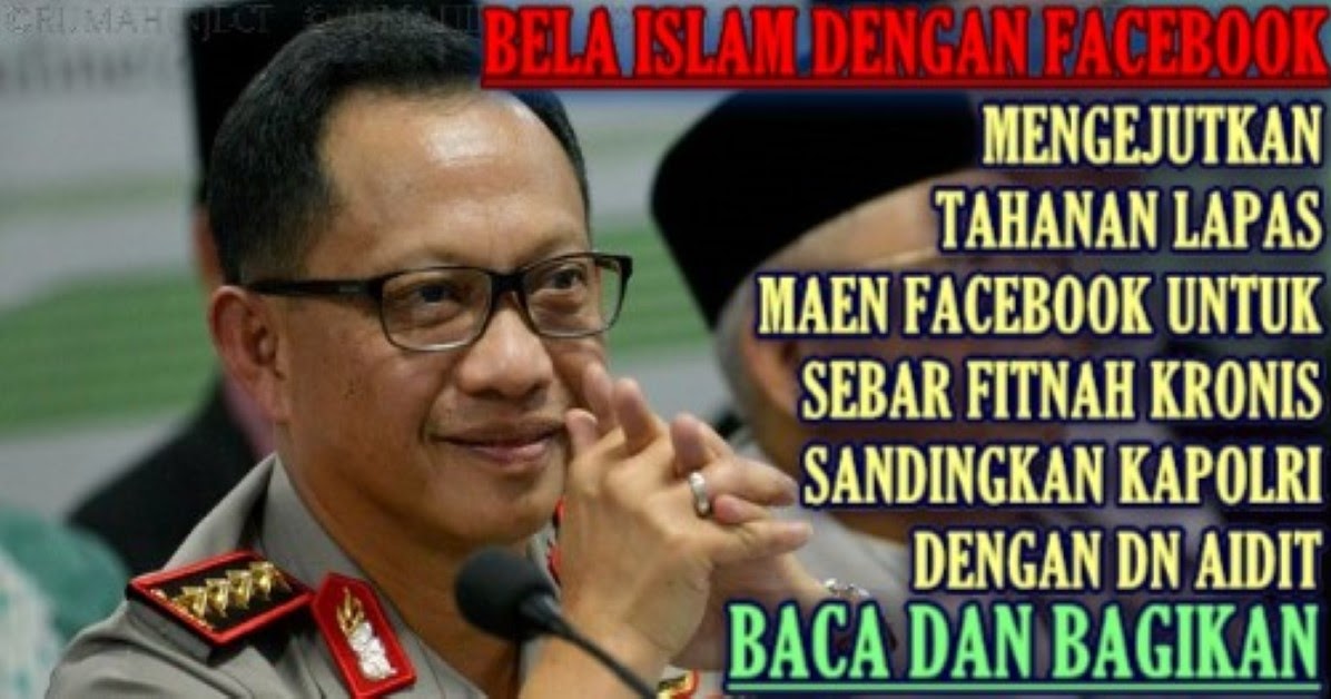 Foto Kapolri Dengan DN Aidit Adalah Fitnah Seorang Tahanan Lapas Yang