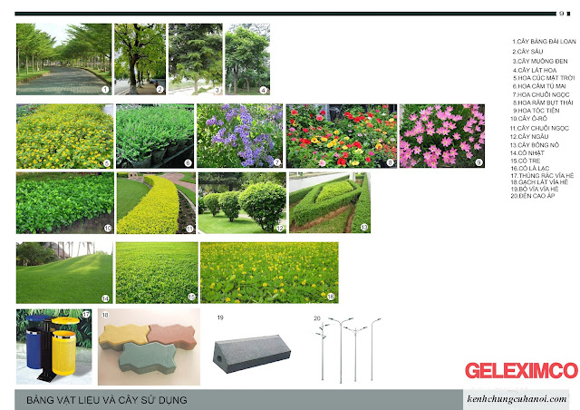 BẢNG GIÁ 499 LÔ - Liền kề Biệt thự The Green Daisy Geleximco BẢNG GIÁ 499 LÔ - Liền kề Biệt thự The Green Daisy Geleximco