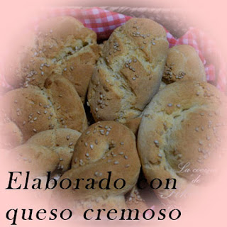 Con queso cremoso