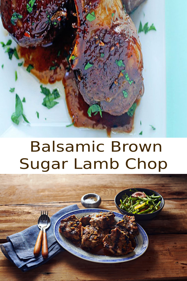 BALSAMIC BROWN SUGAR LAMB CHOPS