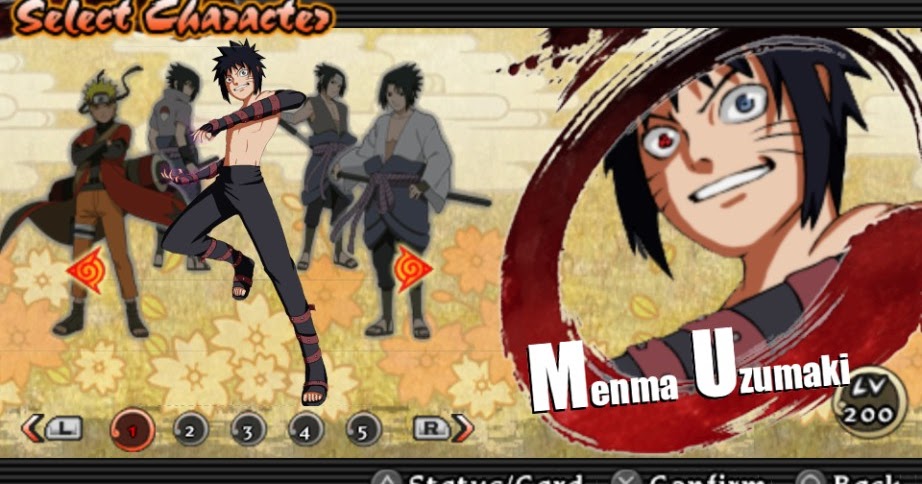 Download Mod Texture Naruto [Menma Uzumaki] NSUNI For Emulator PPSSPP Vocaloid Tangerang