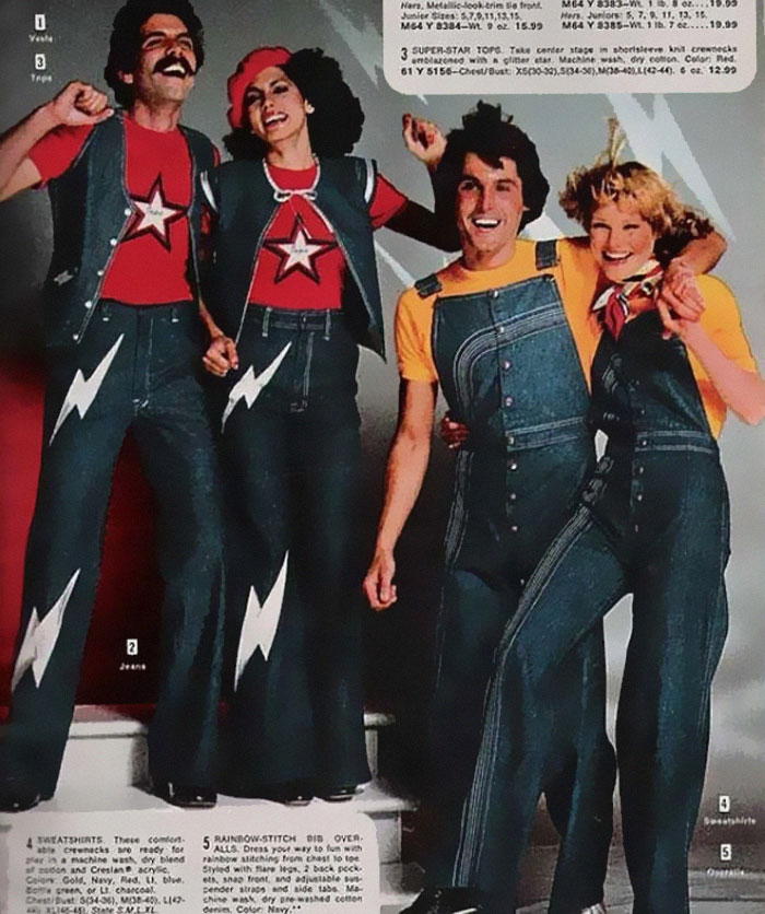 21 Distressed Creation Showing Fashionable Gnashes to Couples in 70s