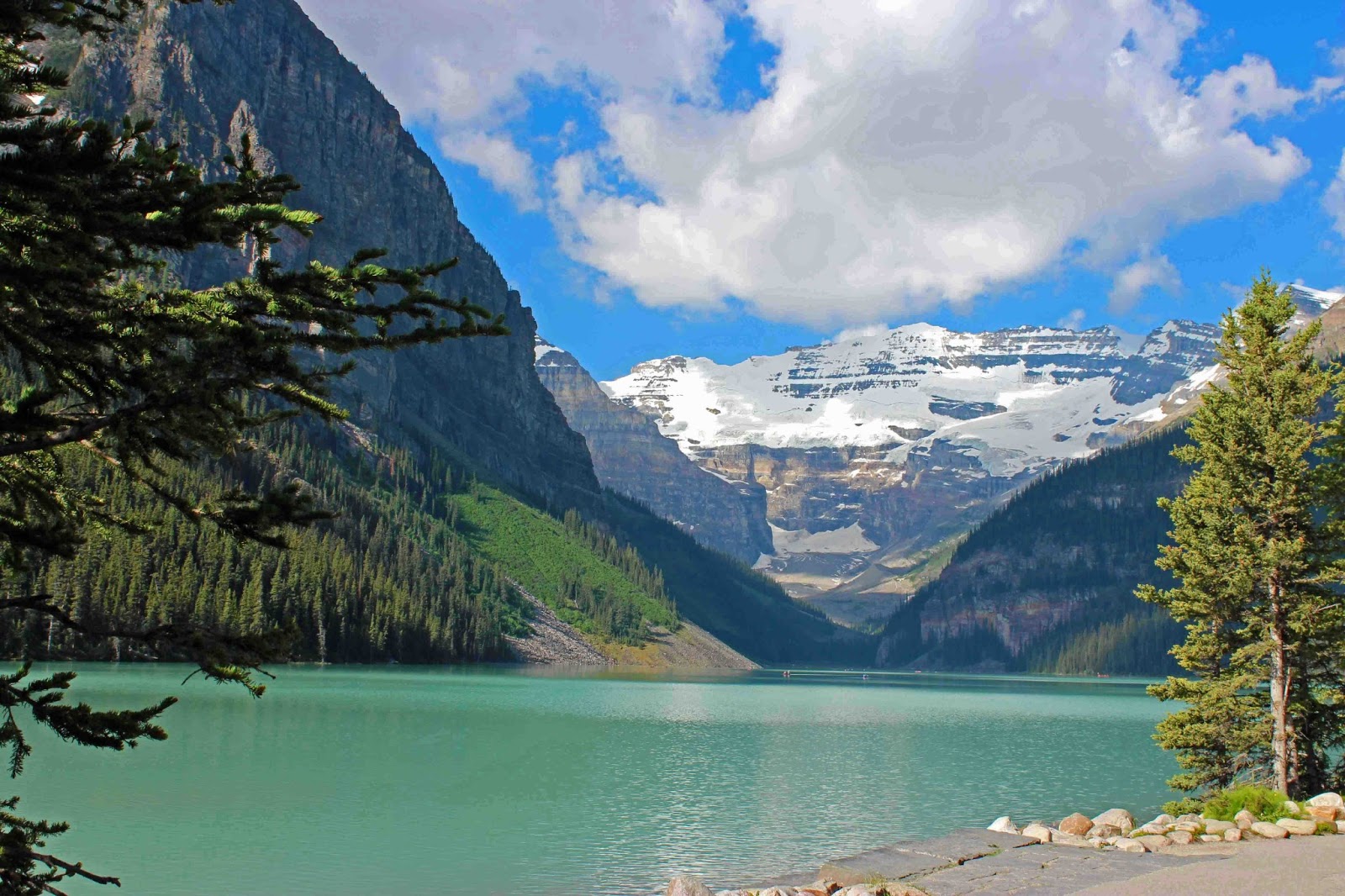 Onwards to Alaska Lake Louise and Athabasca Glacier