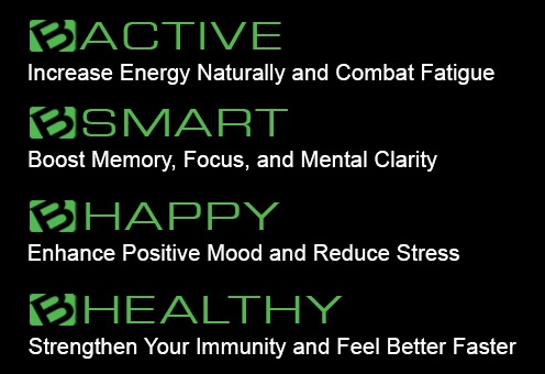 Be Active/Smart/Happy/Healthy