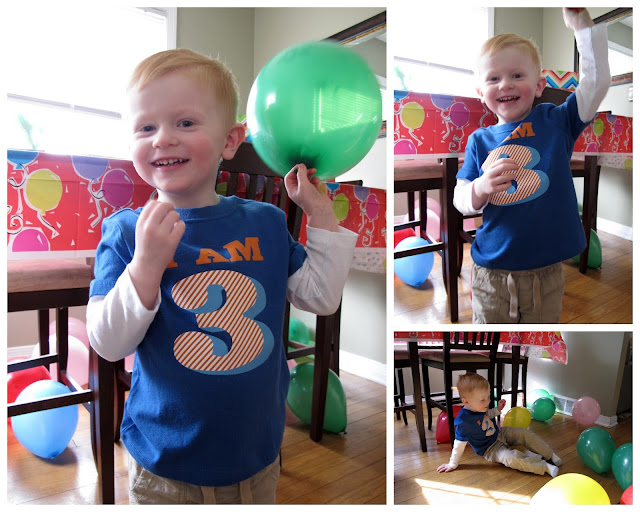 Porter's Birthday Balloons