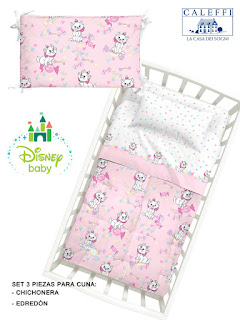 Marie. Caleffi Disney.conjunto coordinado cuna. Marie. Caleffi Disney. Conjunto coordinado cuna.
