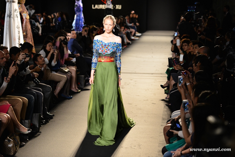 The Nyanzi Report: At Laurence Xu, Paris Haute Couture 2013.